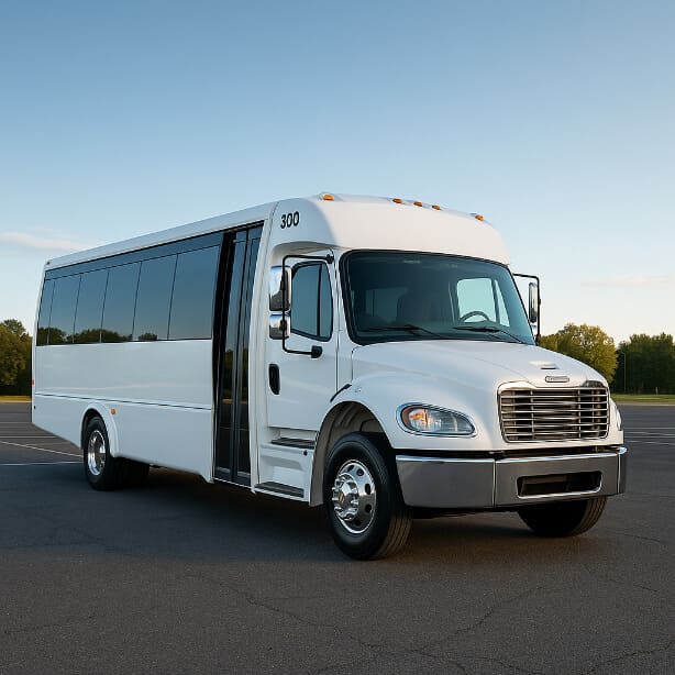 Bloomington Shuttle Bus Rentals 25 Passenger Shuttle Bus